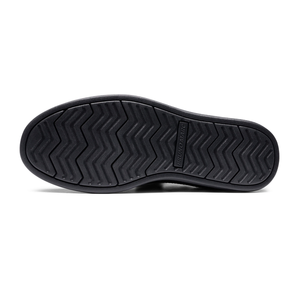 [KnitFlex Breeze+] Men's Mesh Wingtip Oxford Sneakers - ALL BLACK - 5